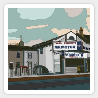 Mr Motor,  Forest Gate Sticker